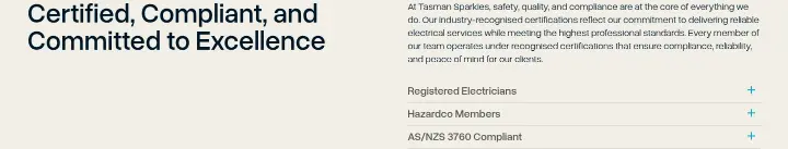 Logos on Tasman Sparkies