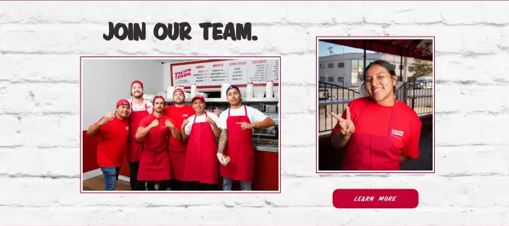 Join our team on Tacos 1986