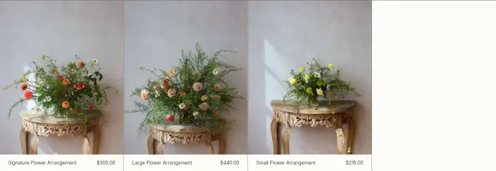 Signature Flower Arrangement on Fox Fodder Flowers