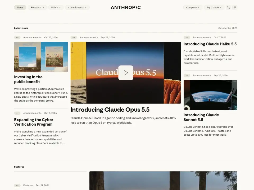Anthropic — Blog