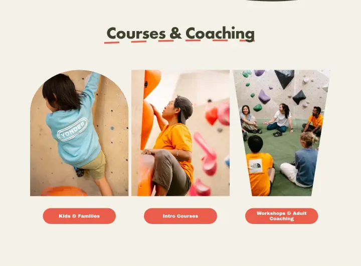 Courses & Coaching on Yonder