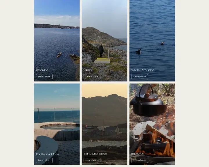 Kayaking on Fogo Island Inn