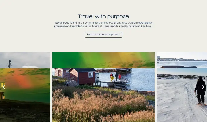 Travel with purpose on Fogo Island Inn