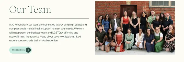 Our Team on Q Psychology