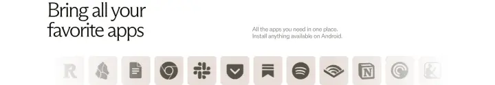 Bring all your favorite apps on Daylight Computer