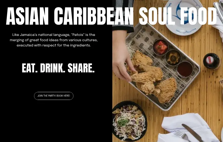 Asian Caribbean Soul Food on Patois