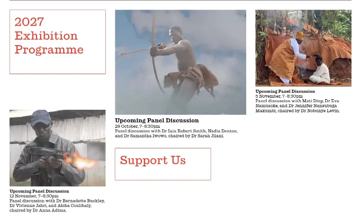 2027 Exhibition Programme on Chisenhale Gallery