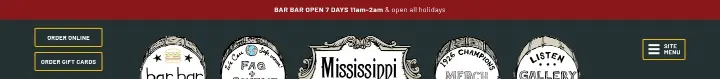Navigation on Mississippi Studios