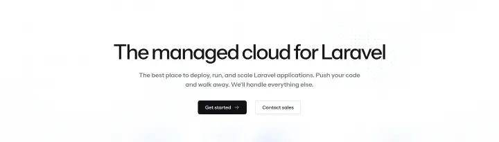 The managed cloud for Laravel on Laravel