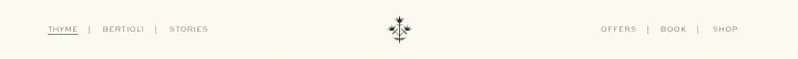 Navigation on Thyme