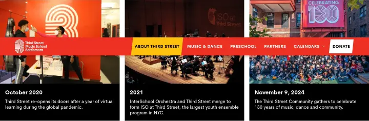 October 2020 on Third Street Music School Settlement