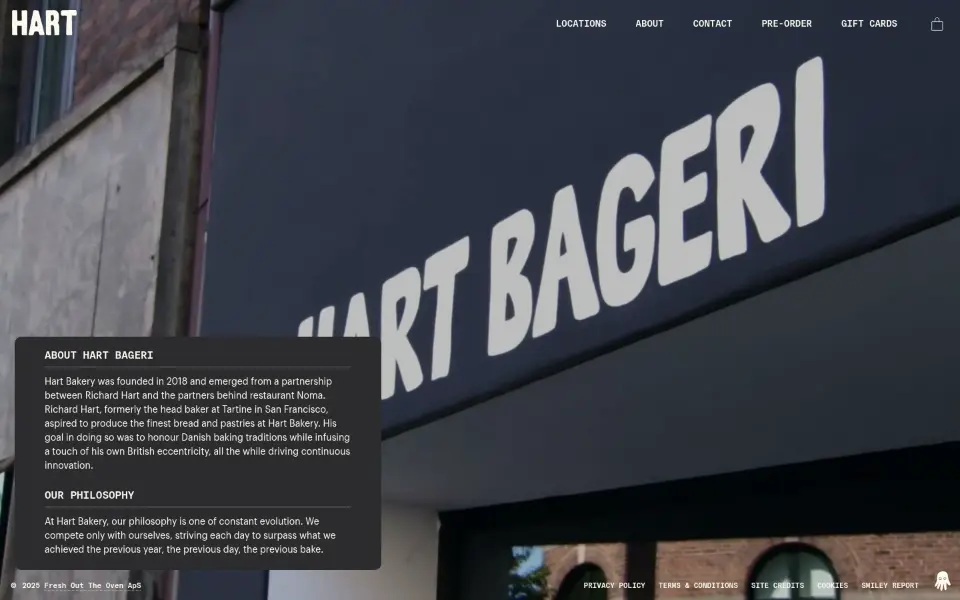 Hart Bageri — About