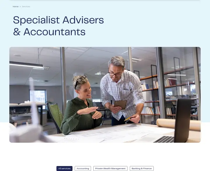 Specialist Advisers & Accountants on Perks