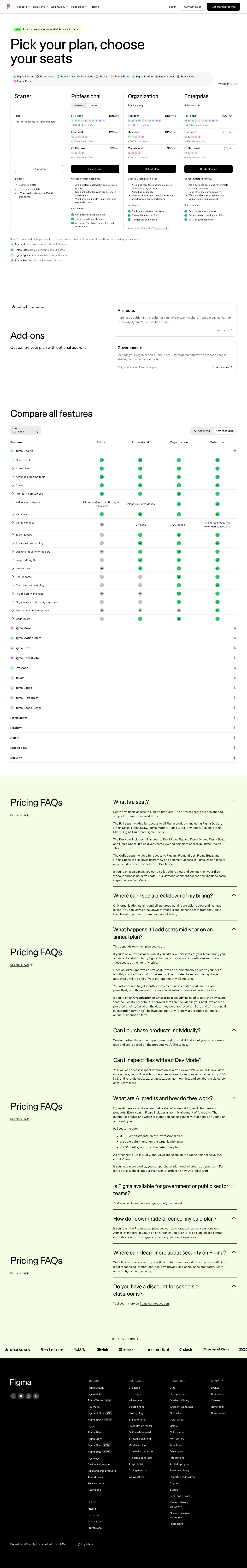 Screenshot of Figma at desktop width