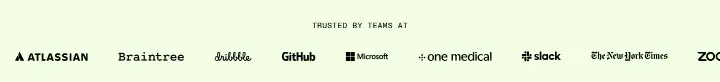 Trusted by teams at on Figma