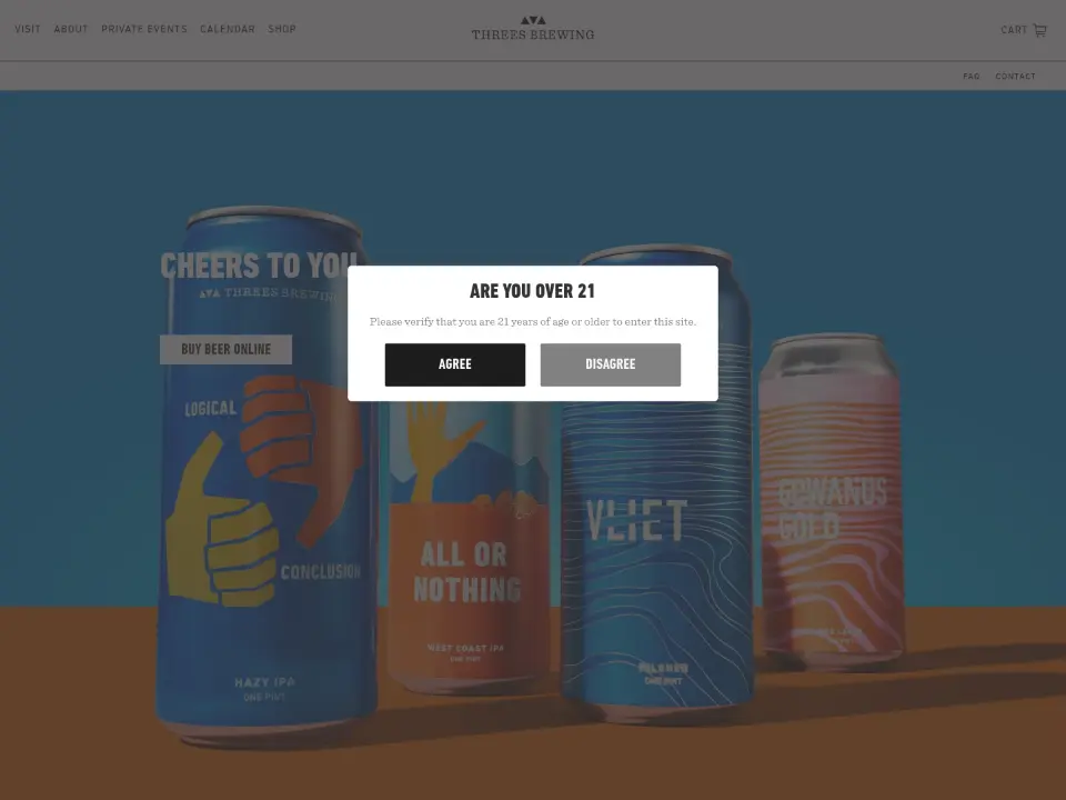 Threes Brewing — Home
