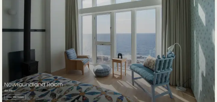 Newfoundland Room on Fogo Island Inn