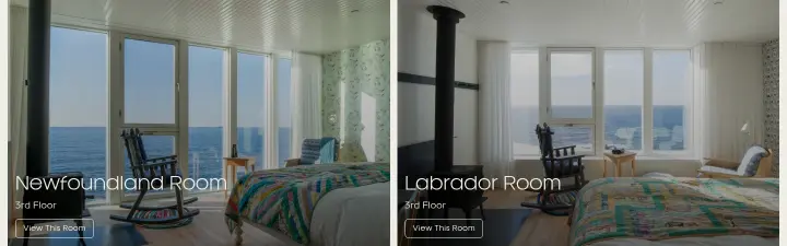 Newfoundland Room on Fogo Island Inn