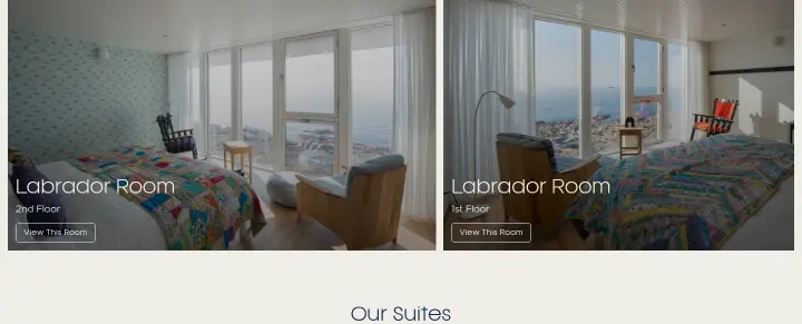 Labrador Room on Fogo Island Inn