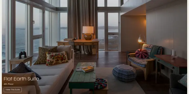 Flat Earth Suite on Fogo Island Inn