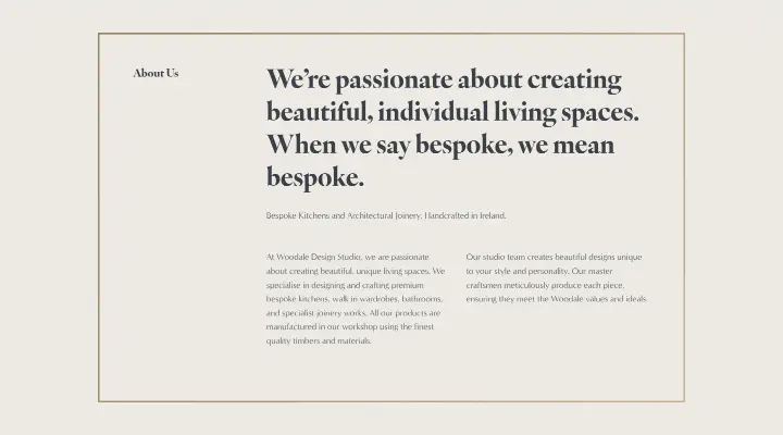 Hero on Woodale Designs