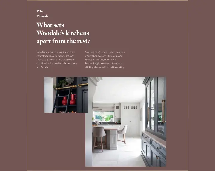What sets Woodale’s kitchens apart from the… on Woodale Designs