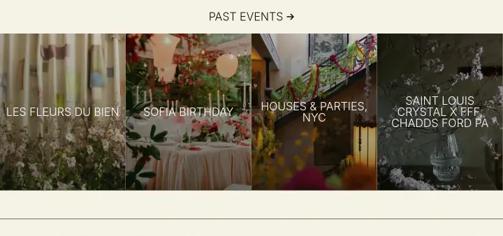 Past Events on Fox Fodder Flowers