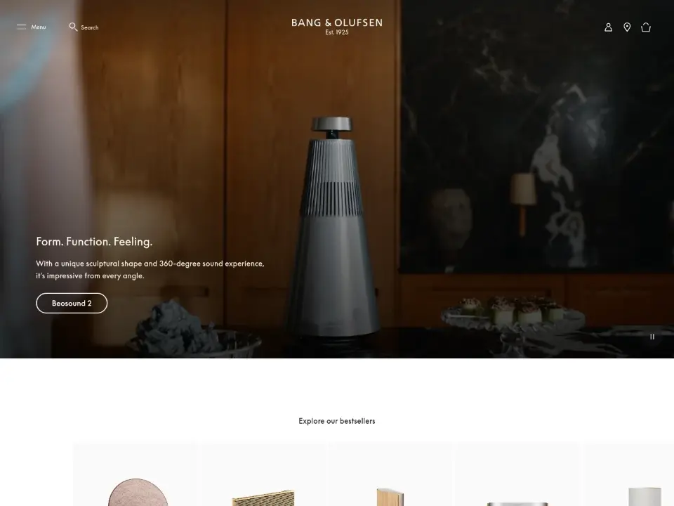 Bang & Olufsen — Home