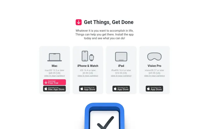 Get Things, Get Done on Things