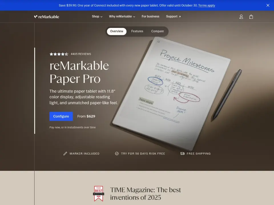 reMarkable — Product