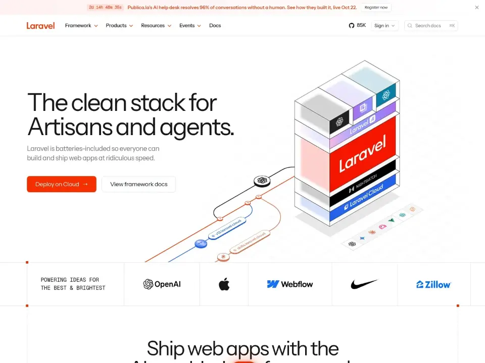 Laravel — Home