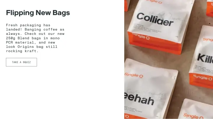 Flipping New Bags on Single O