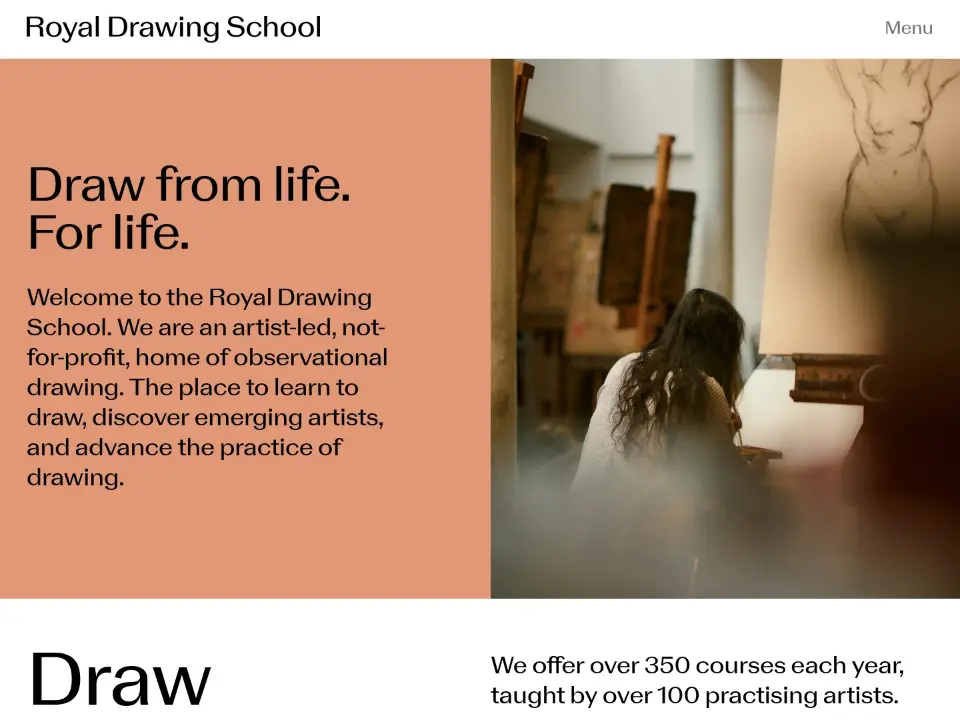 Royal Drawing School — Home