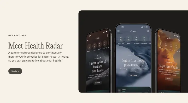 Meet Health Radar on Oura