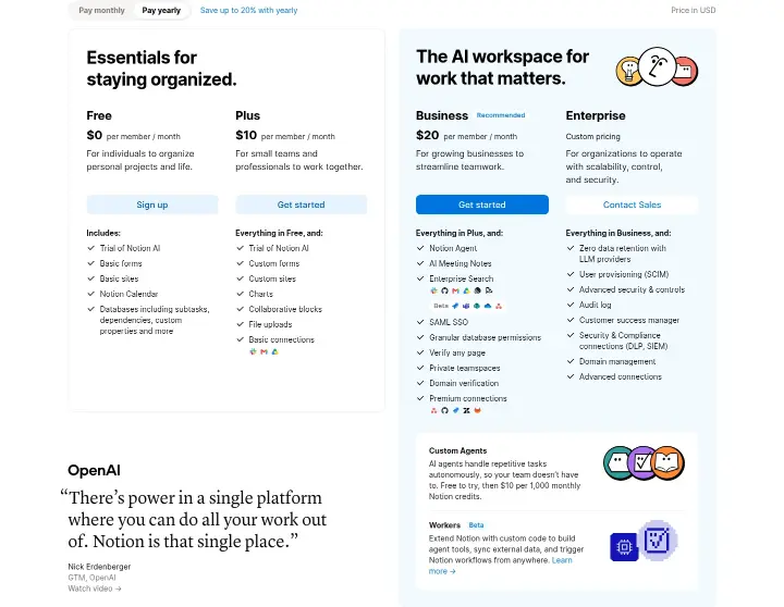 Essentials for staying organized on Notion