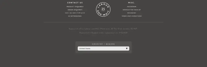 Footer on Labour and Wait