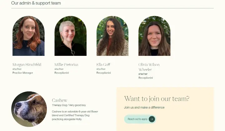 Want to join our team? on Q Psychology