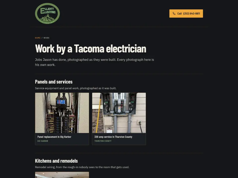 Elliott Electric — Gallery