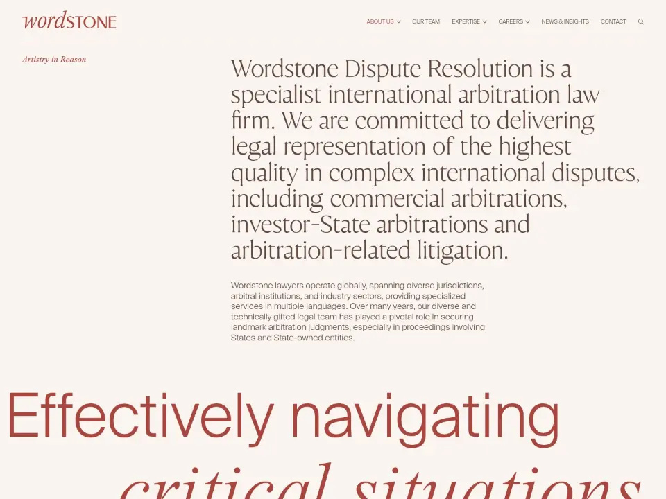 Wordstone Dispute Resolution — About