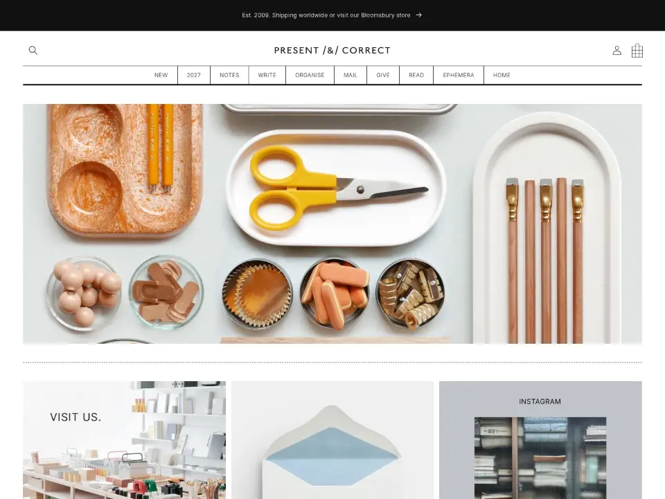 Present & Correct — Home