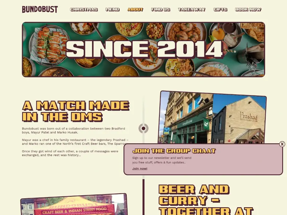 Bundobust — About