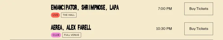 Emancipator, Shrimpnose, Lapa live The Hall on Elsewhere