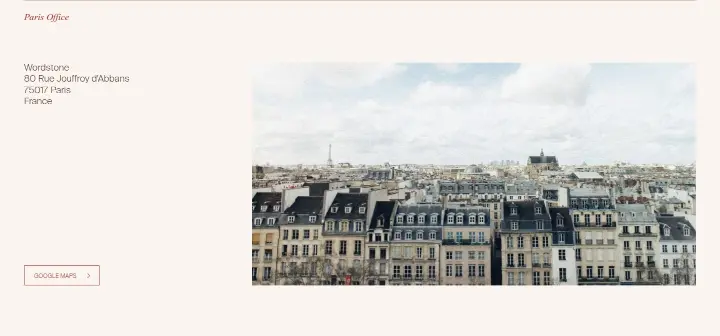 Paris Office on Wordstone Dispute Resolution