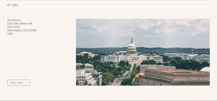 DC Office on Wordstone Dispute Resolution