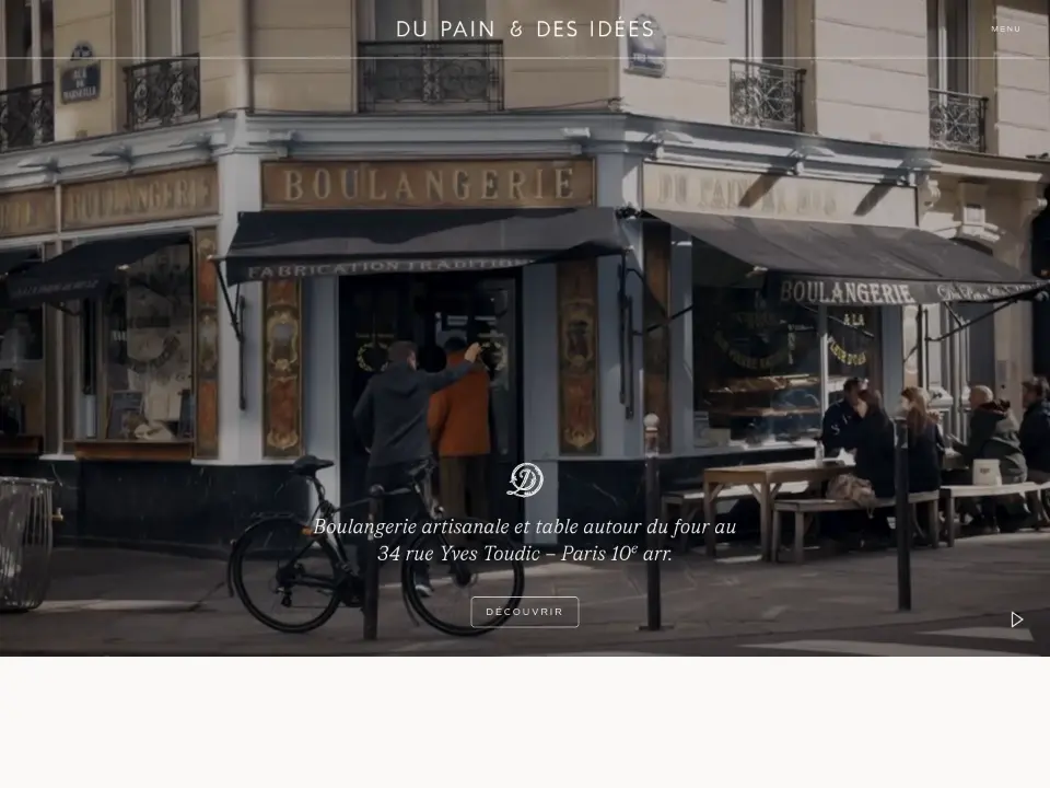 Du Pain et des Idées — Home
