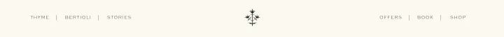 Navigation on Thyme