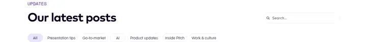 Our latest posts on Pitch