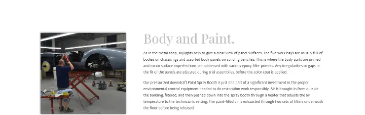 Body and Paint on Paul Russell and Company