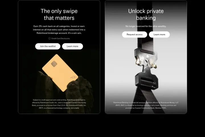 The only swipe that matters on Robinhood