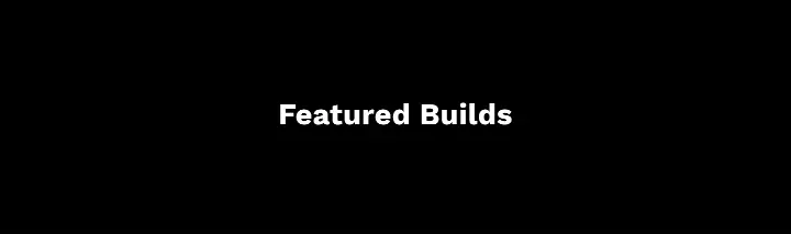Featured Builds on SV Automotive